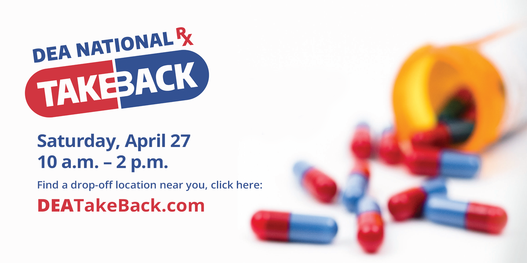 Slide linking to DEA Drug Take Back Day website