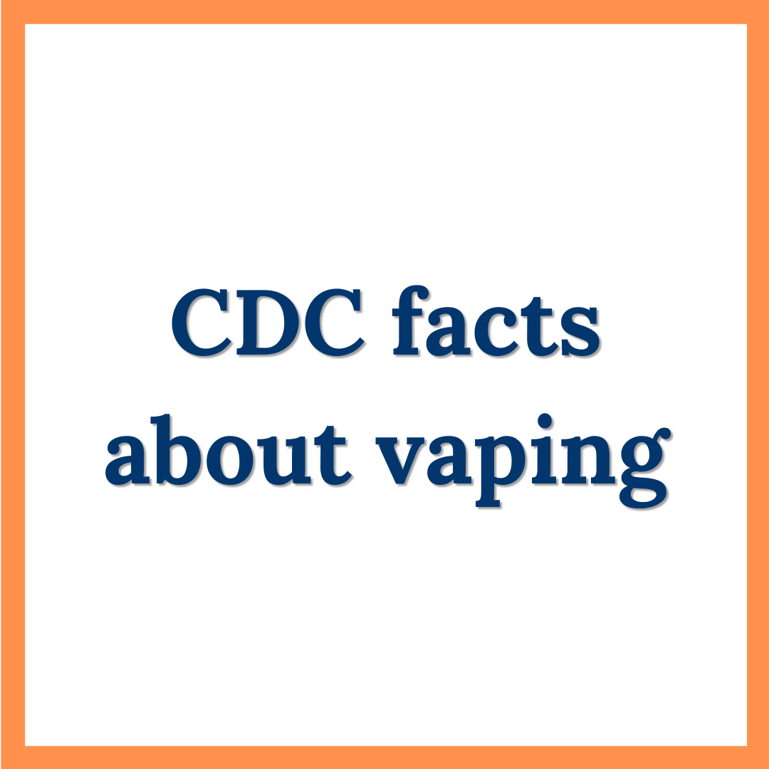 CDC facts about vaping link
