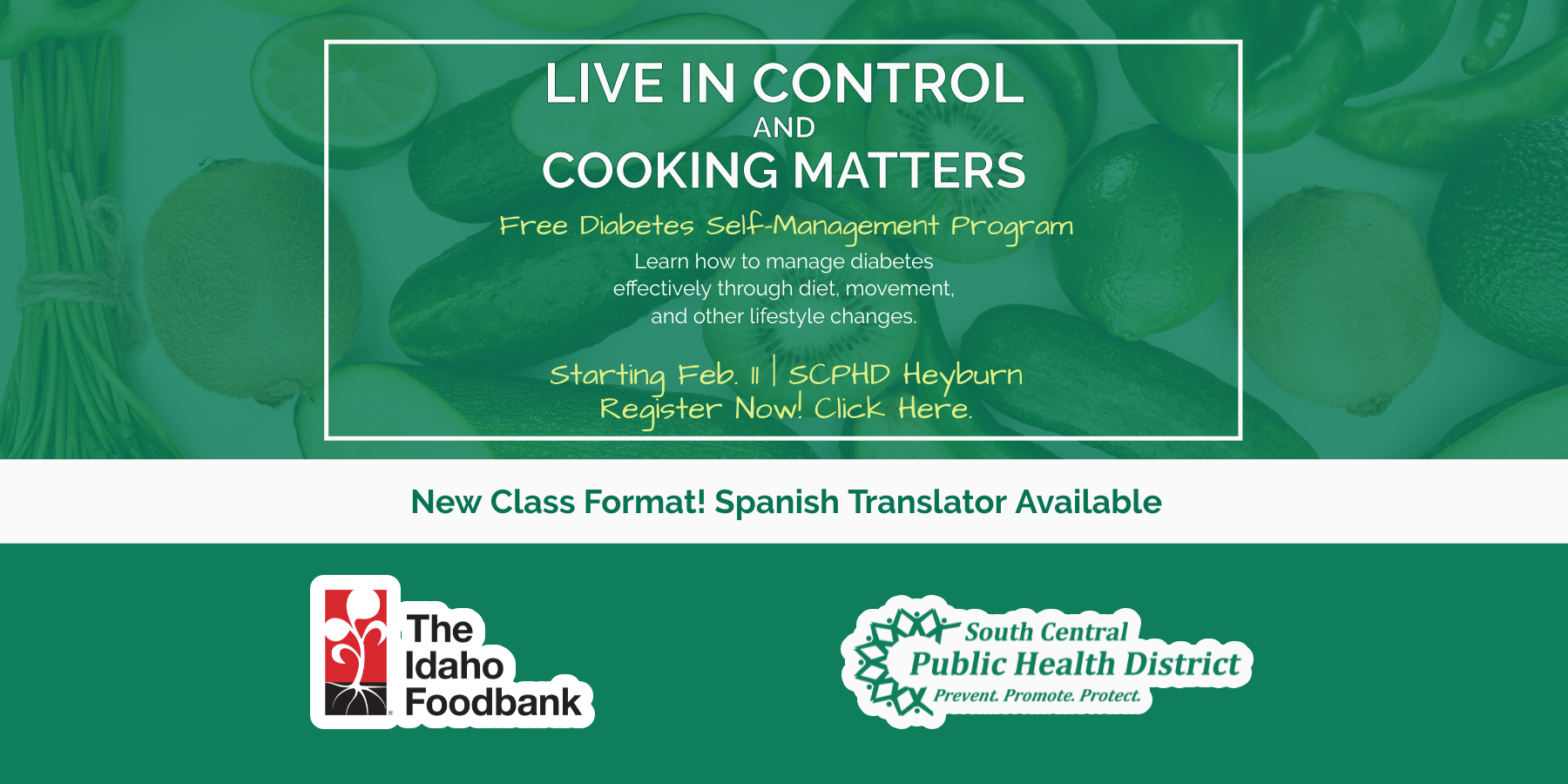 Slide linking to Live in Control Class