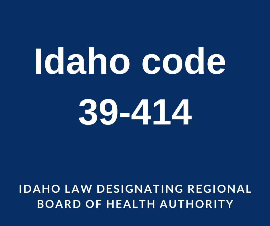 Draft B Idaho Code 39-414 Icon