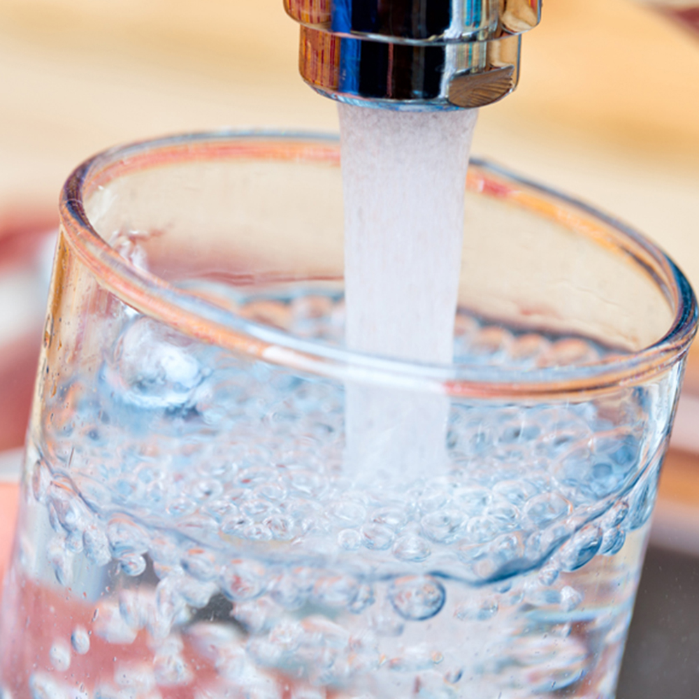 Glass of water